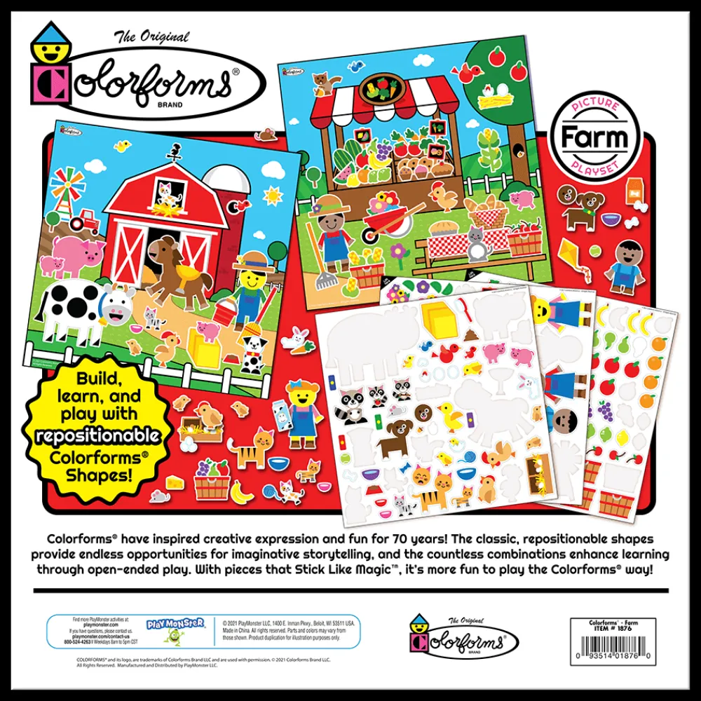 colorforms ® Farm Picture Playset< Crafts And Activities