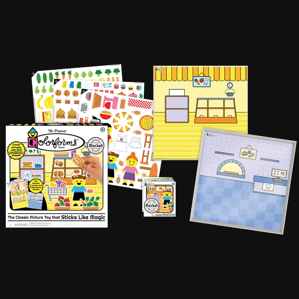 colorforms ® Market Picture Playset< Crafts And Activities
