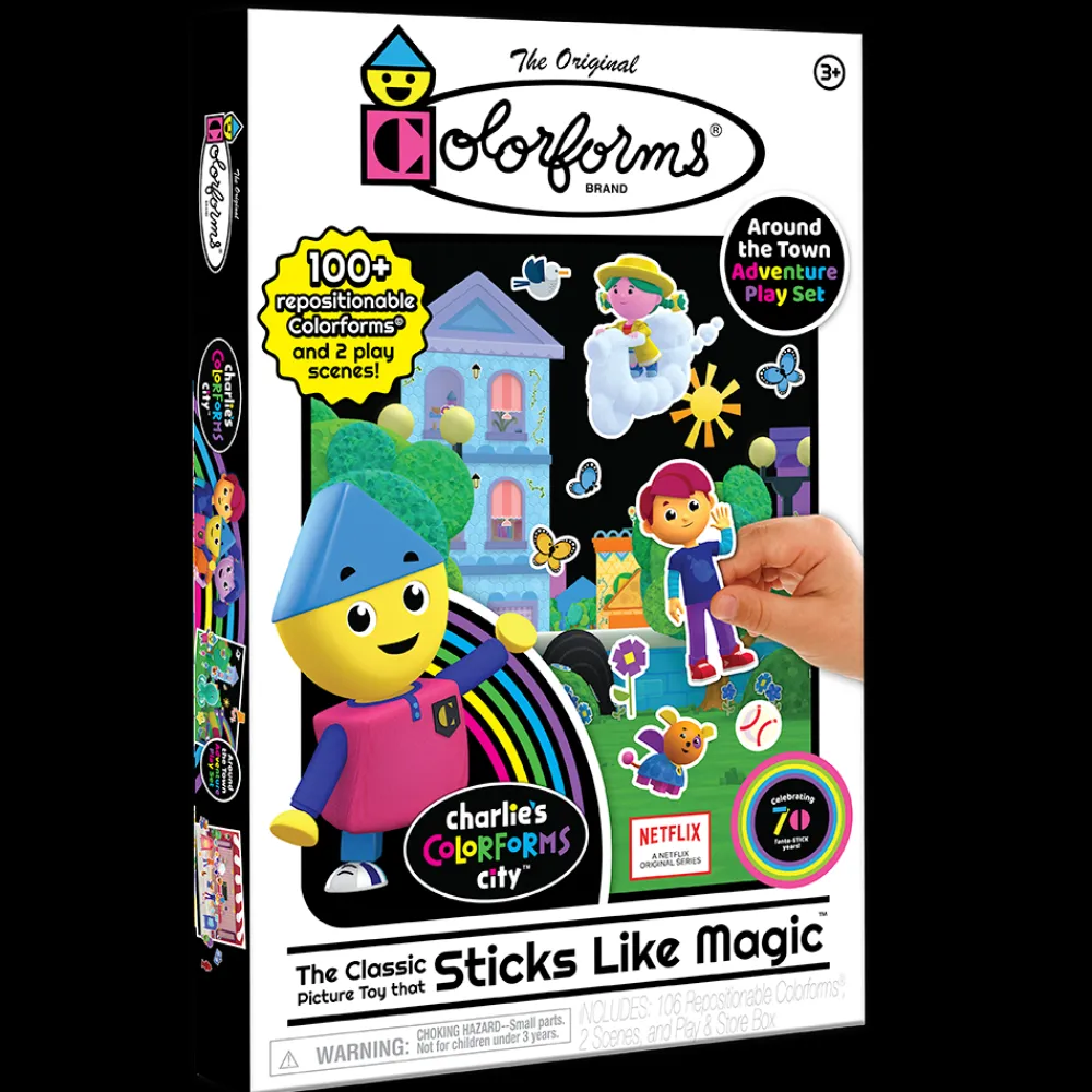 colorforms Picture Playset - Charlie'S ® City< Crafts And Activities