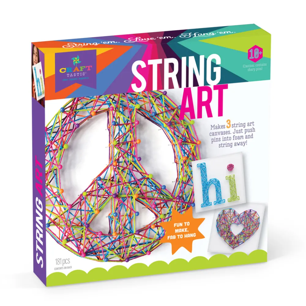 ann-williams Craft-Tastic® Peace String Art< Crafts And Activities