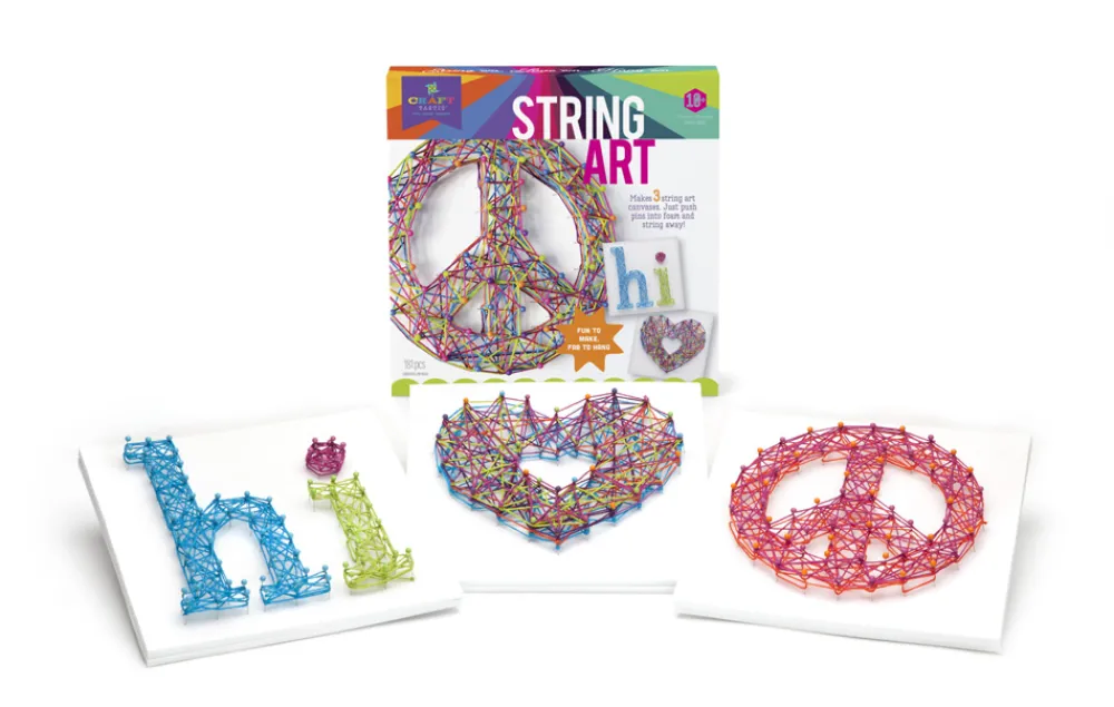 ann-williams Craft-Tastic® Peace String Art< Crafts And Activities