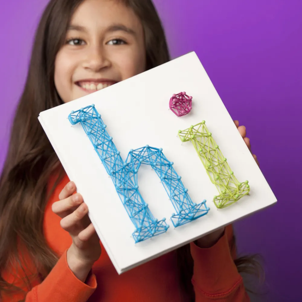 ann-williams Craft-Tastic® Peace String Art< Crafts And Activities