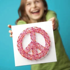 ann-williams Craft-Tastic® Peace String Art< Crafts And Activities