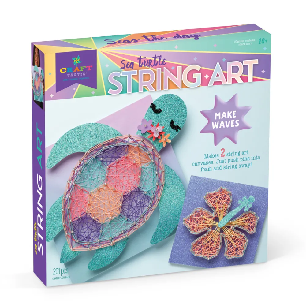ann-williams Craft-Tastic® Sea Turtle String Art< Crafts And Activities