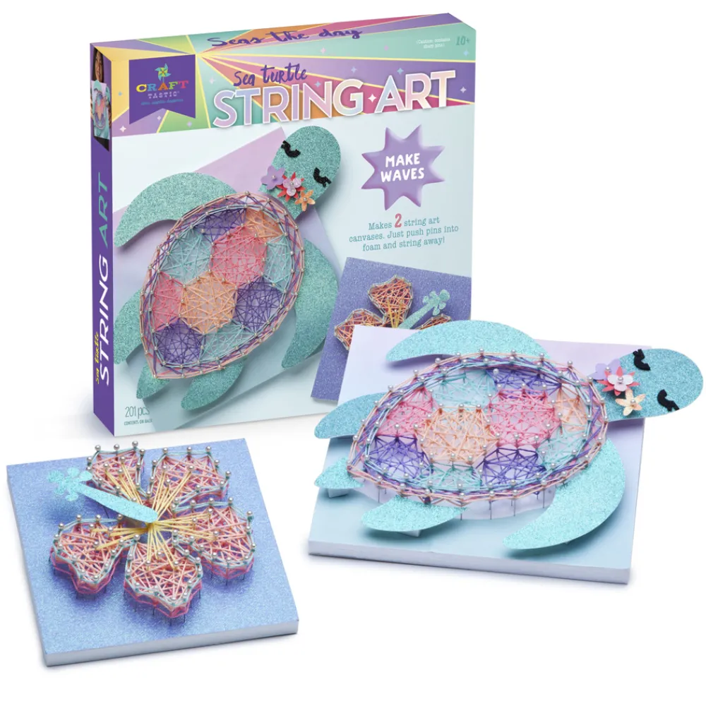 ann-williams Craft-Tastic® Sea Turtle String Art< Crafts And Activities