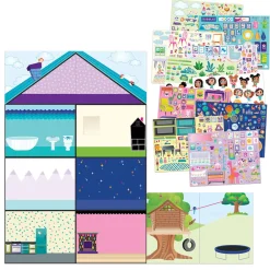 ann-williams Craft-Tastic® Wall Sticker Playhouse< Crafts And Activities