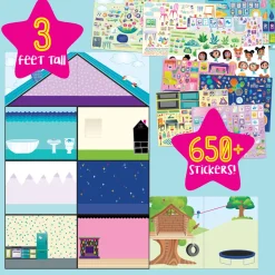ann-williams Craft-Tastic® Wall Sticker Playhouse< Crafts And Activities