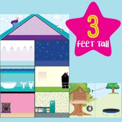 ann-williams Craft-Tastic® Wall Sticker Playhouse< Crafts And Activities