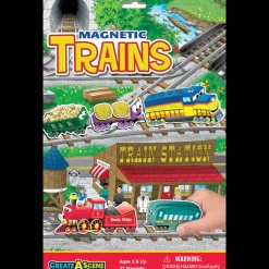 playmonster Create A Scene™ Magnetic Trains™< Pretend Play