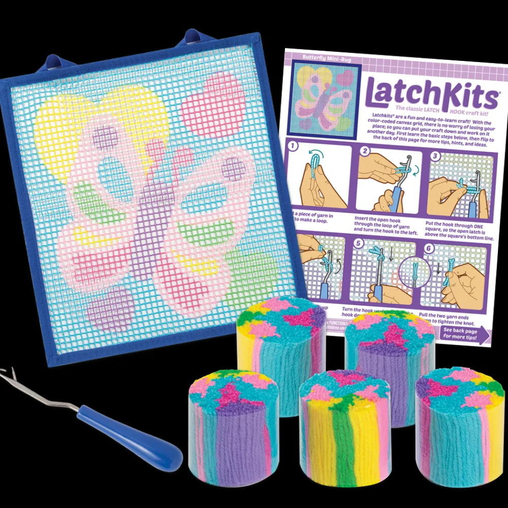 latchkits Butterfly< Crafts And Activities