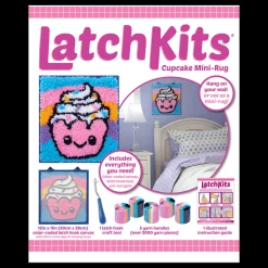 latchkits ® Cupcake Latch Hook Kit< Crafts And Activities