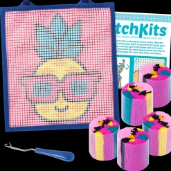 latchkits ® Pineapple Latch Hook Kit< Crafts And Activities