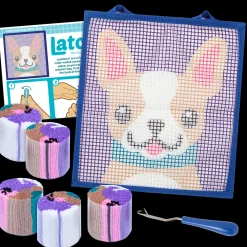 latchkits ® Puppy Latch Hook Kit< Crafts And Activities
