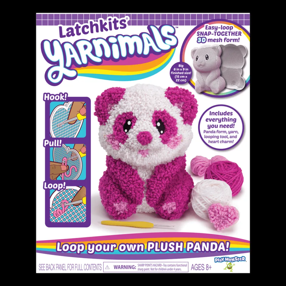 latchkits-yarnimals Latchkits Yarnimals Panda< Crafts And Activities