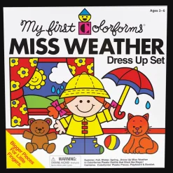 colorforms My First ® Miss Weather Dress Up Set< Crafts And Activities