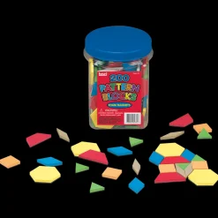 lauri Pattern Blocks Foam Magnets< Learning Toys