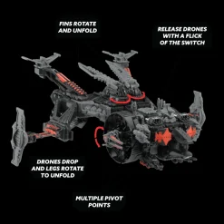 snap-ships Snap Ships® Hammerjaw K.L.A.W. Carrier Gunship< Construction Sets