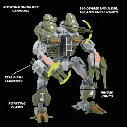 snap-ships Snap Ships® Maul Ft-12 Assault Mech< Construction Sets