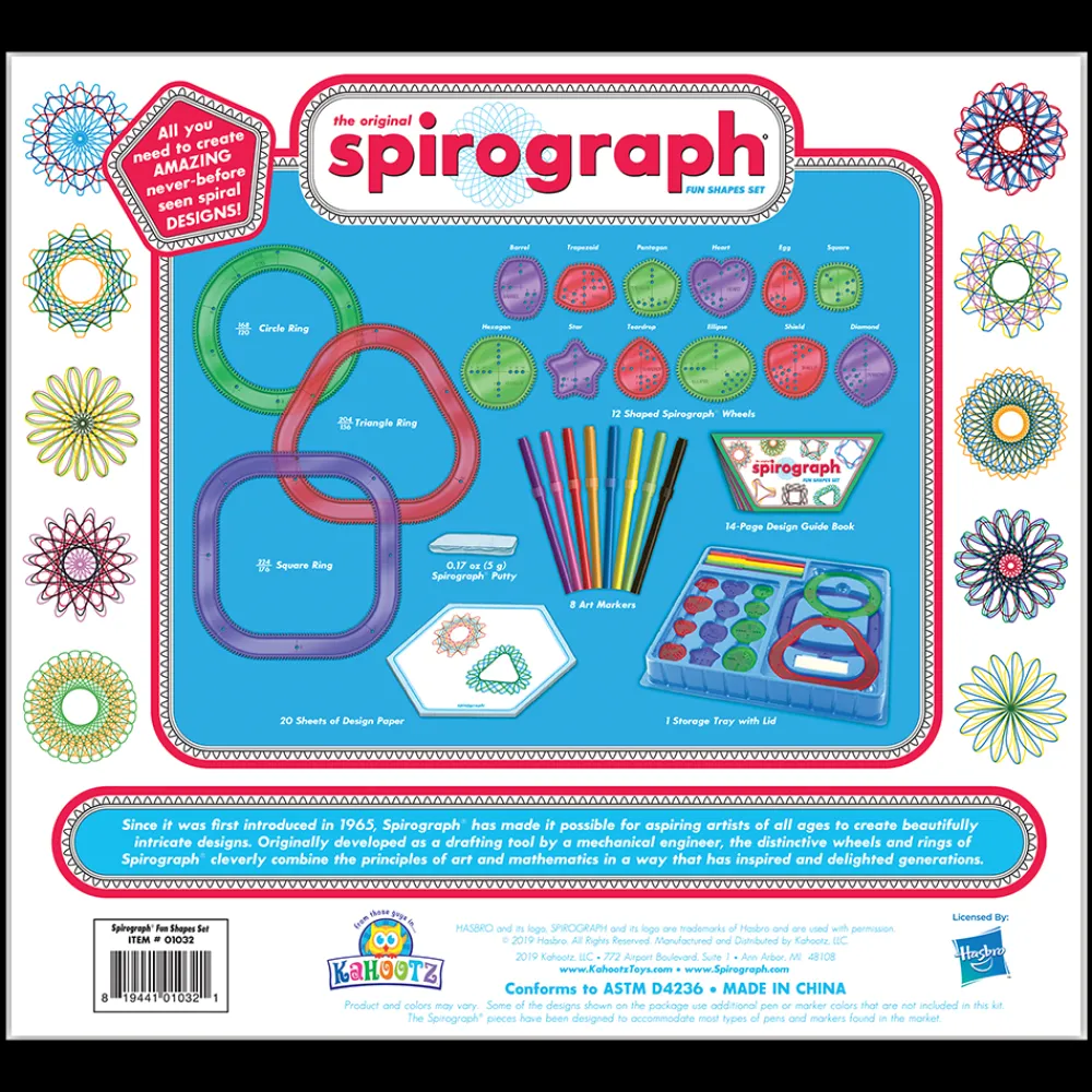 spirograph ® Fun Shapes Set< Crafts And Activities