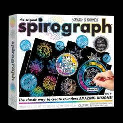 spirograph ® Scratch & Shimmer< Crafts And Activities