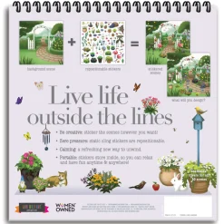 ann-williams Sticker & Chill® Gardens< Crafts And Activities