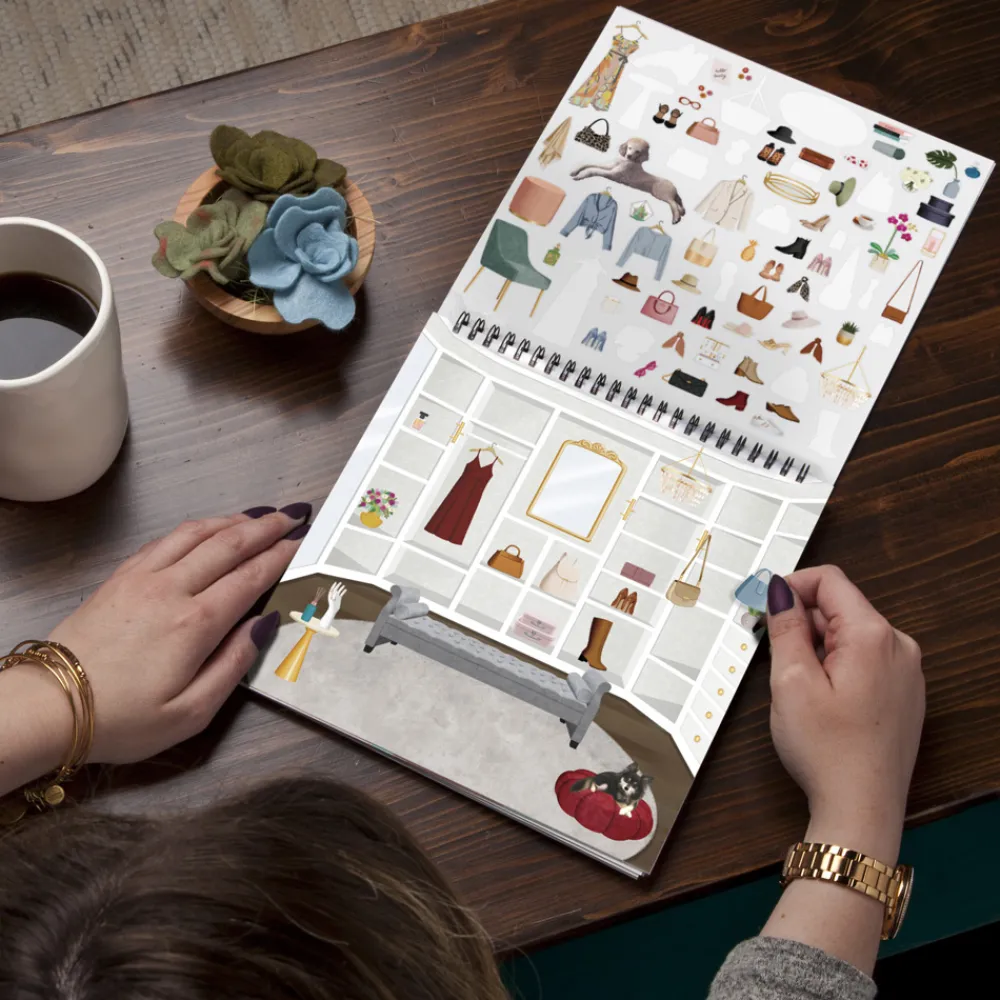 ann-williams Sticker & Chill® Living Large< Crafts And Activities