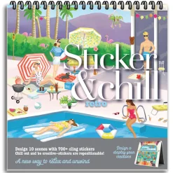 ann-williams Sticker & Chill® Retro< Crafts And Activities