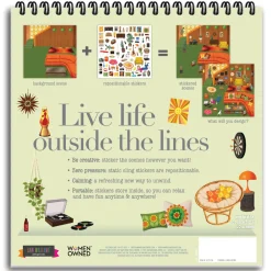 ann-williams Sticker & Chill® Retro< Crafts And Activities