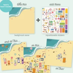 ann-williams Sticker & Chill® Wanderlust< Crafts And Activities
