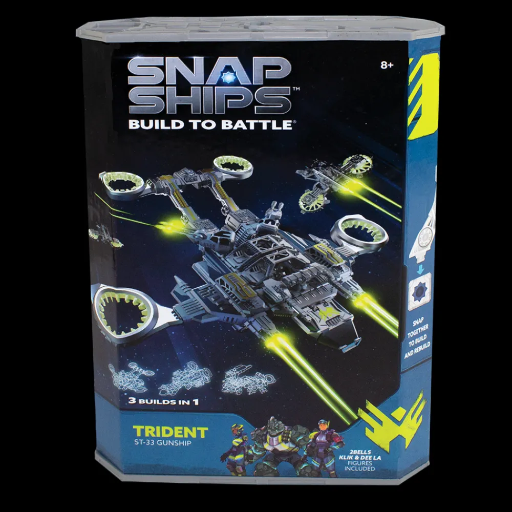 snap-ships Trident St-33 Gunship< Construction Sets
